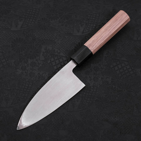 Deba VG-10 Nashiji Walnut Handle 120mm-[Musashi]-[Japanese-Kitchen-Knives]