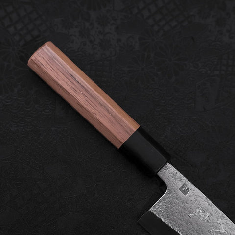 Deba VG-10 Nashiji Walnut Handle 120mm-[Musashi]-[Japanese-Kitchen-Knives]
