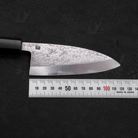 Deba VG-10 Nashiji Walnut Handle 120mm-[Musashi]-[Japanese-Kitchen-Knives]