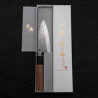 Deba VG-10 Nashiji Walnut Handle 120mm-[Musashi]-[Japanese-Kitchen-Knives]