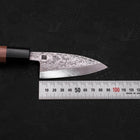 Deba VG-10 Nashiji Walnut Handle 90mm-[Musashi]-[Japanese-Kitchen-Knives]