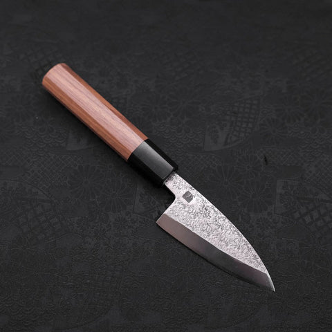 Deba VG-10 Nashiji Walnut Handle 90mm-[Musashi]-[Japanese-Kitchen-Knives]
