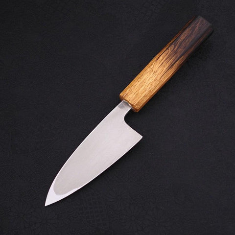 Deba VG-10 Nashiji Yaki-Urushi Handle 105mm (4.1”)-[Musashi]-[Japanese-Kitchen-Knives]