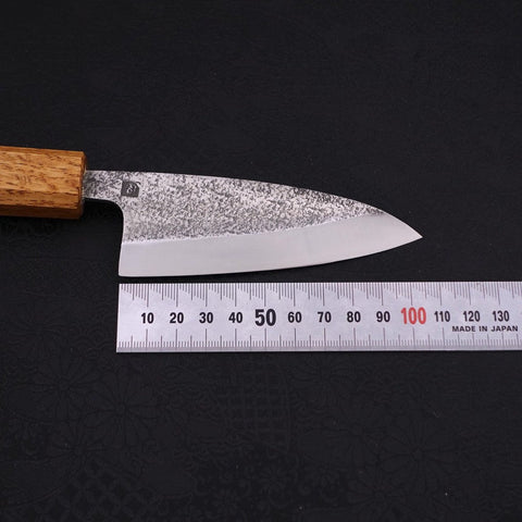 Deba VG-10 Nashiji Yaki-Urushi Handle 105mm (4.1”)-[Musashi]-[Japanese-Kitchen-Knives]