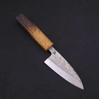 Deba VG-10 Nashiji Yaki-Urushi Handle 105mm (4.1”)-[Musashi]-[Japanese-Kitchen-Knives]