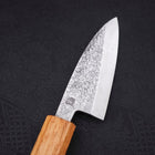 Deba VG-10 Nashiji Yaki-Urushi Handle 90mm (3.5”)-[Musashi]-[Japanese-Kitchen-Knives]