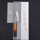 Deba VG-10 Nashiji Yaki-Urushi Handle 90mm (3.5”)-[Musashi]-[Japanese-Kitchen-Knives]