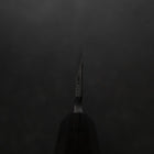 Deba White Steel #2 Kasumi Buffalo Ebony Handle 150mm-[Musashi]-[Japanese-Kitchen-Knives]