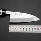 Deba White Steel #2 Kasumi Cherry Handle 105mm (4.1”)-[Musashi]-[Japanese-Kitchen-Knives]