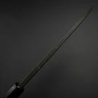 Deba White Steel #2 Kurouchi Buffalo Ebony Handle 180mm-[Musashi]-[Japanese-Kitchen-Knives]