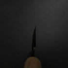 Deba White Steel #2 Kurouchi Tsuchime Cherry Handle 165mm-[Musashi]-[Japanese-Kitchen-Knives]