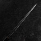 Deba White Steel #2 Kurouchi Tsuchime Cherry Handle 180mm (7”)-[Musashi]-[Japanese-Kitchen-Knives]
