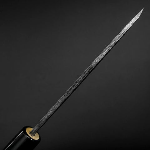 Deba White Steel #2 Nashiji Magnolia Handle 105mm-[Musashi]-[Japanese-Kitchen-Knives]