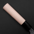 Deba White Steel #2 Nashiji Magnolia Handle 105mm-[Musashi]-[Japanese-Kitchen-Knives]