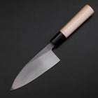 Deba White Steel #2 Nashiji Magnolia Handle 120mm-[Musashi]-[Japanese-Kitchen-Knives]