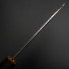 Deba White Steel #2 Nashiji Sumi Urushi Handle 120mm (4.7”)-[Musashi]-[Japanese-Kitchen-Knives]