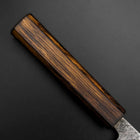 Deba White Steel #2 Nashiji Sumi Urushi Handle 120mm-[Musashi]-[Japanese-Kitchen-Knives]