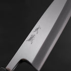 Deba White Steel #2 Kasumi Buffalo Ebony Handle 165mm-[Musashi]-[Japanese-Kitchen-Knives]