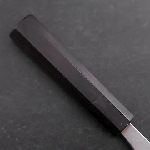 Deba White Steel #2 Kasumi Buffalo Ebony Handle 165mm-[Musashi]-[Japanese-Kitchen-Knives]