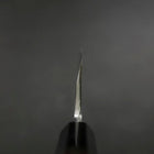 Deba White Steel #2 Kasumi Buffalo Ebony Handle 180mm-[Musashi]-[Japanese-Kitchen-Knives]