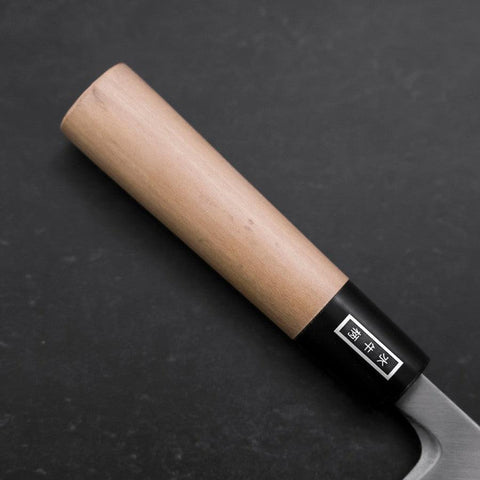 Deba White Steel #2 Kasumi Buffalo Magnolia Handle 165mm-[Musashi]-[Japanese-Kitchen-Knives]