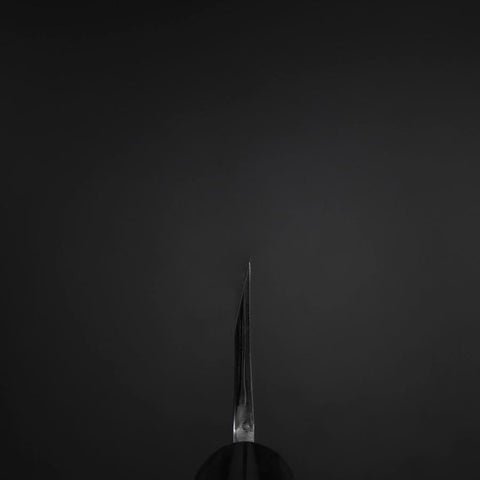 Deba White Steel #2 Kasumi Buffalo Magnolia Handle 180mm-[Musashi]-[Japanese-Kitchen-Knives]