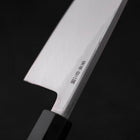 Deba White Steel #2 Kasumi Buffalo Teak Handle 180mm-[Musashi]-[Japanese-Kitchen-Knives]