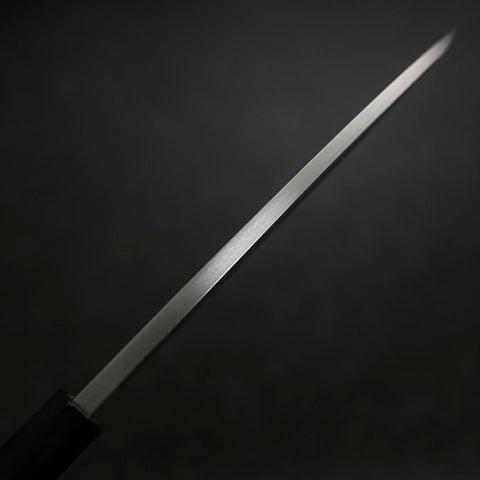 Deba White Steel #2 Kasumi Buffalo Teak Handle 195mm-[Musashi]-[Japanese-Kitchen-Knives]