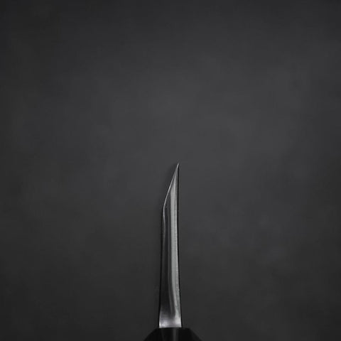 Deba White Steel #2 Kasumi Buffalo Teak Handle 210mm-[Musashi]-[Japanese-Kitchen-Knives]