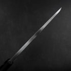 Deba White Steel #2 Kasumi Buffalo Teak Handle 210mm-[Musashi]-[Japanese-Kitchen-Knives]