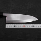 Deba White Steel #2 Kasumi Buffalo Wenge Handle 180mm-[Musashi]-[Japanese-Kitchen-Knives]