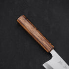 Deba White Steel #2 Kasumi Sumi Urushi Handle 150mm-[Musashi]-[Japanese-Kitchen-Knives]