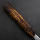 Deba White Steel #2 Kasumi Sumi Urushi Handle 180mm-[Musashi]-[Japanese-Kitchen-Knives]