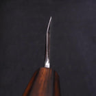 Deba White Steel #2 Kasumi Sumi Urushi Handle 195mm-[Musashi]-[Japanese-Kitchen-Knives]