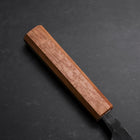 Deba White Steel #2 Kurouchi Oak Handle 150mm-[Musashi]-[Japanese-Kitchen-Knives]