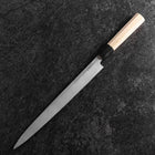 Fuguhiki White Steel #3 Kasumi Buffalo Magnolia Handle 270mm (10.6”)-[Musashi]-[Japanese-Kitchen-Knives]