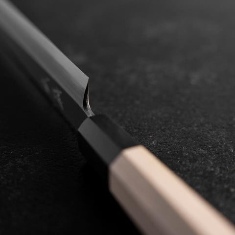 Fuguhiki White Steel #3 Kasumi Buffalo Magnolia Handle 270mm (10.6”)-[Musashi]-[Japanese-Kitchen-Knives]