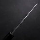 Funayuki Blue Steel #1 Kurouchi Buffalo Magnolia Handle 105mm (4.1”)-[Musashi]-[Japanese-Kitchen-Knives]