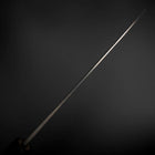 Funayuki Blue Steel #1 Stainless Clad Kurouchi Buffalo Magnolia Handle 165mm (6.5”)-[Musashi]-[Japanese-Kitchen-Knives]