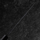 Funayuki Blue Steel #2 Kurouchi Buffalo Walnut Handle 165mm-[Musashi]-[Japanese-Kitchen-Knives]