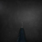 Funayuki Blue Steel #2 Kurouchi Dark Blue Urushi Handle 145mm (5.7”)-[Musashi]-[Japanese-Kitchen-Knives]