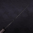 Funayuki Blue Super Kurouchi Buffalo Ebony Handle 165mm-[Musashi]-[Japanese-Kitchen-Knives]