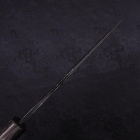 Funayuki Blue Super Kurouchi Buffalo Ebony Handle 165mm-[Musashi]-[Japanese-Kitchen-Knives]