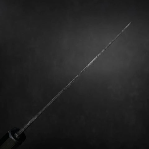 Funayuki Blue Steel #2 Kurouchi Mango Urushi Azul Oscuro 145mm