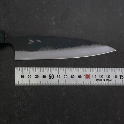 Funayuki Blue Steel #2 Kurouchi Mango Urushi Azul Oscuro 145mm