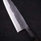 Funayuki Sabaki Blue Super Kurouchi Buffalo Ebony Handle 135mm-[Musashi]-[Japanese-Kitchen-Knives]
