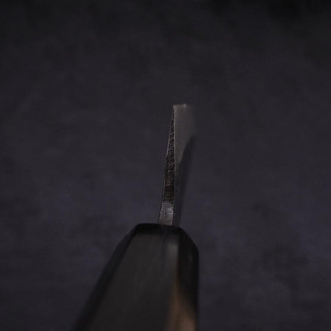 Funayuki Sabaki Blue Super Kurouchi Buffalo Ebony Handle 135mm-[Musashi]-[Japanese-Kitchen-Knives]