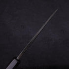 Funayuki Sabaki Blue Super Kurouchi Buffalo Ebony Handle 135mm-[Musashi]-[Japanese-Kitchen-Knives]