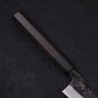 Funayuki Sabaki Blue Super Kurouchi Buffalo Ebony Handle 135mm-[Musashi]-[Japanese-Kitchen-Knives]