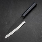 Funayuki Sabaki Blue Steel #1 Kurouchi Dark Blue Urushi Handle 165mm-[Musashi]-[Japanese-Kitchen-Knives]